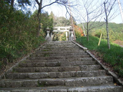 小田草神社参道